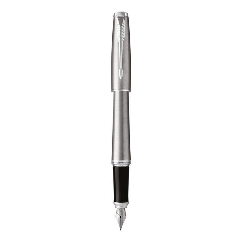 Parker Urban Fountain Pen Metro Metallic Chrome Trim Medium Nib