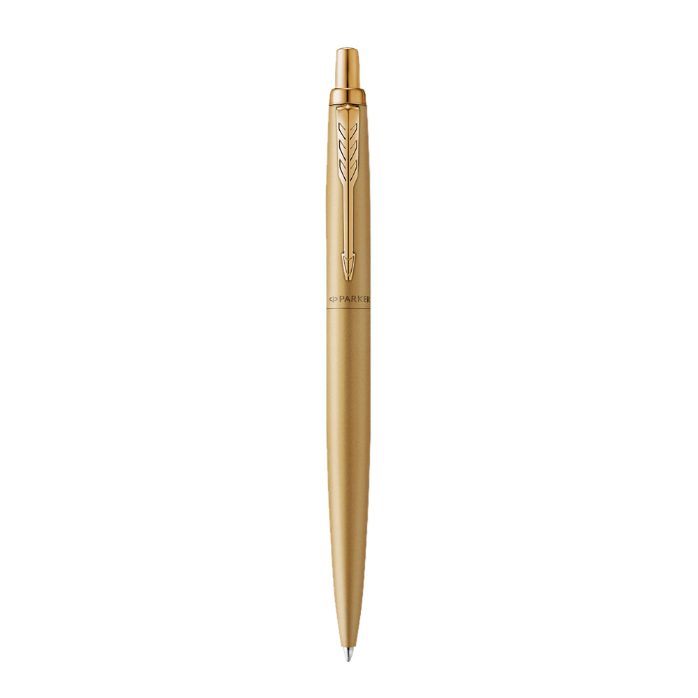 Parker Jotter XL Monochrome Ballpoint Pen Gold Gold Trim Medium Tip