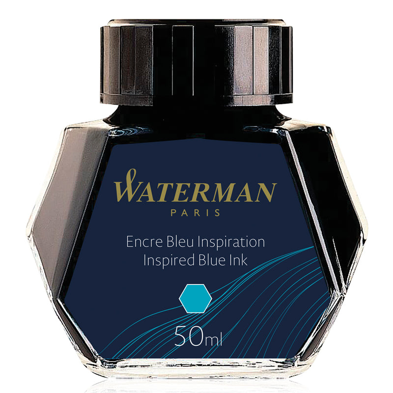 Waterman Ink 50ml Inspired Blue in Box