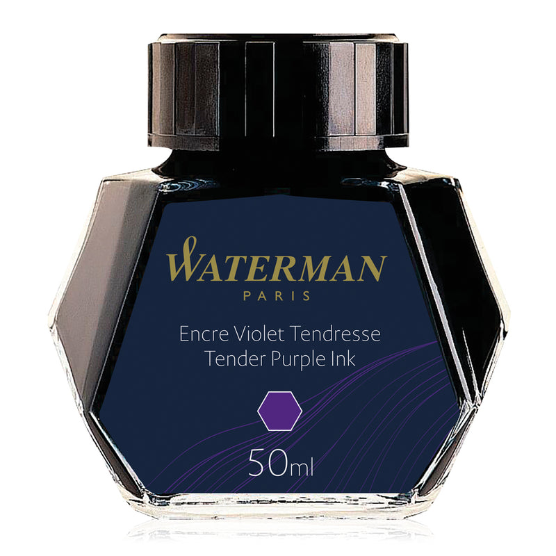 Waterman Ink 50ml Tender Purple in Box