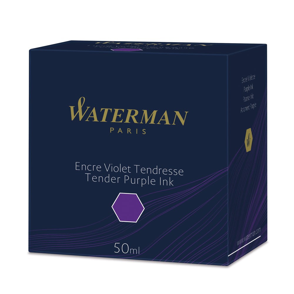 Waterman Ink 50ml Tender Purple in Box