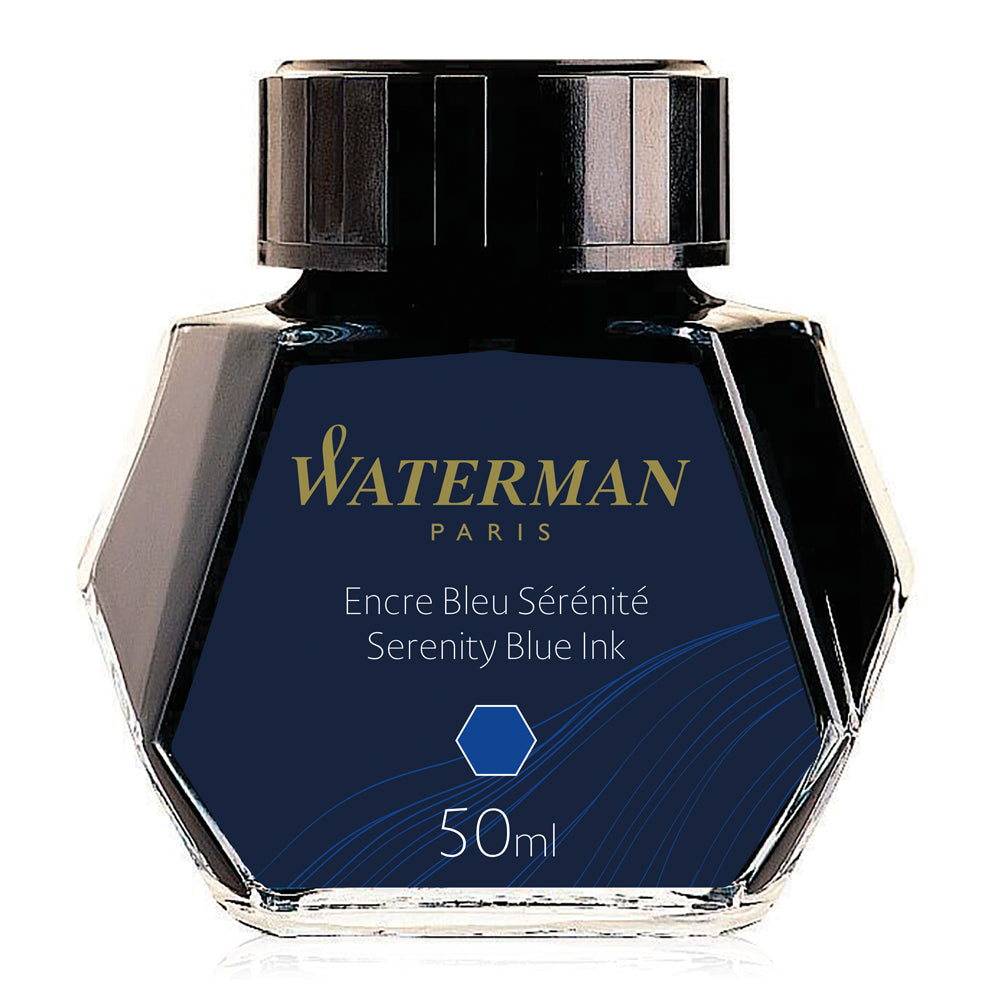 Waterman Ink 50ml Serenity Blue in Box