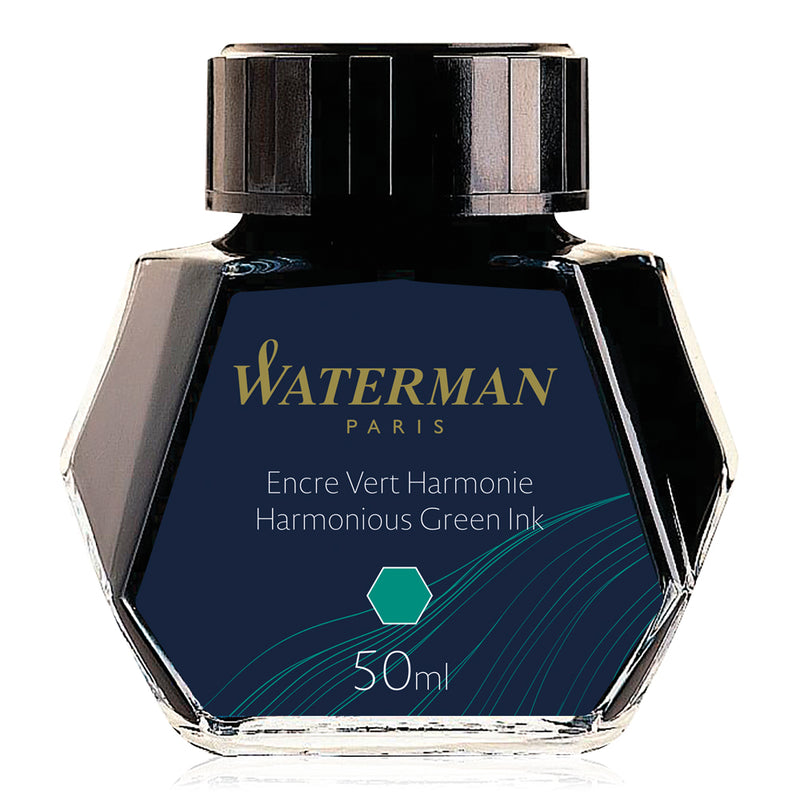Waterman Ink 50ml Harmonious Green in Box