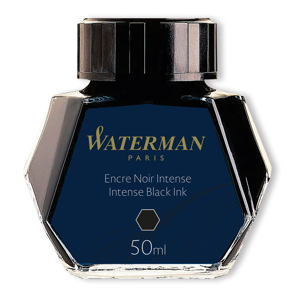 Waterman Ink 50ml Intense Black in Box