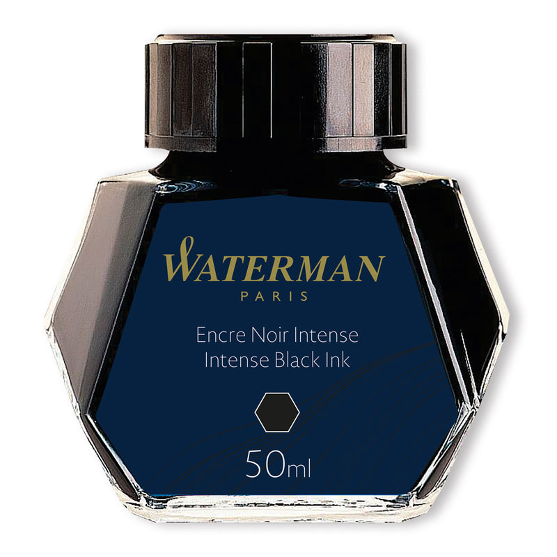 Waterman Ink 50ml Intense Black in Box