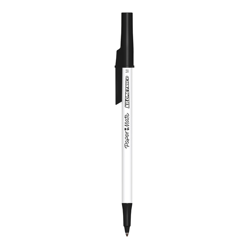 Papermate Kilometrico Ballpoint Pen 1.0mm Black Box of 12