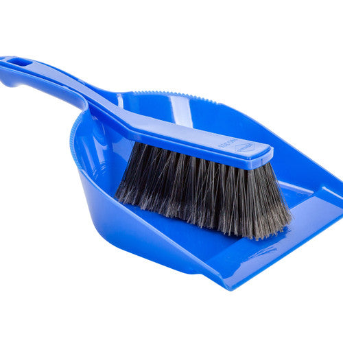 Cleanlink 12122 Dustpan and Brush Set Blue
