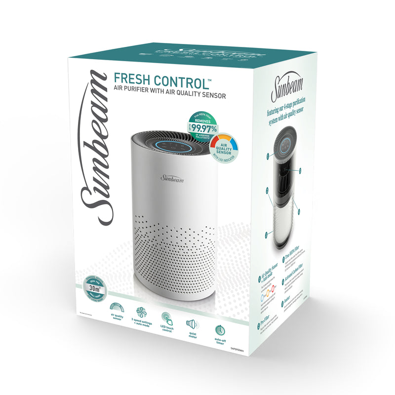 Sunbeam Fresh Control Air Purifier White