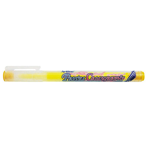 Artline Calligraphy Pen 2.0mm Pastel Yellow Box of 12