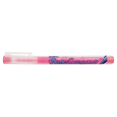 Artline Calligraphy Pen 2.0mm Pastel Pink Box of 12
