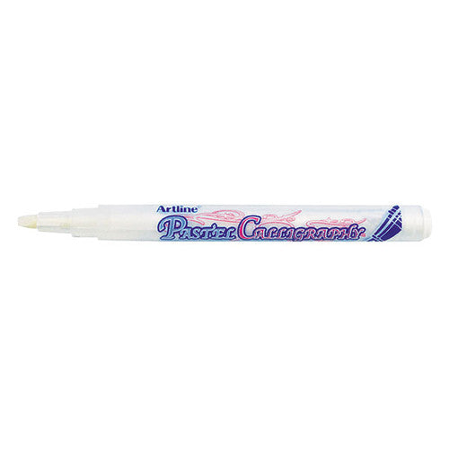 Artline Calligraphy Pen 2.0mm Pastel White Box of 12