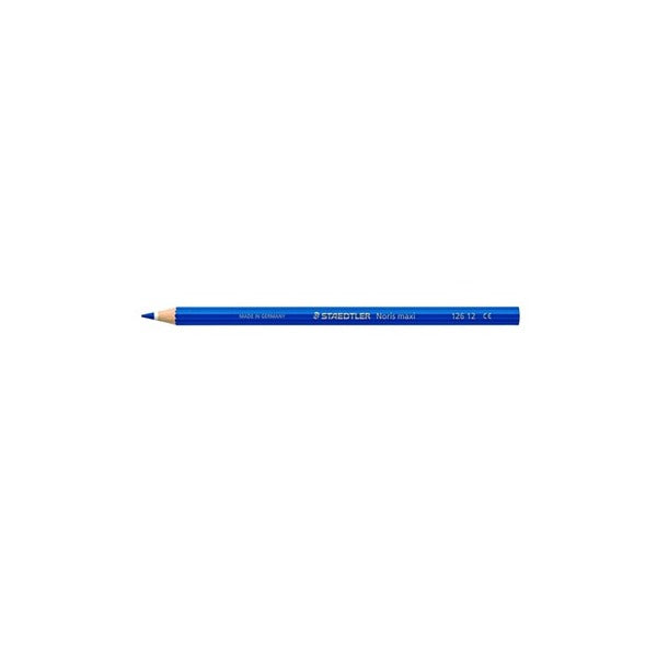 Staedtler Noris Club Maxi Learner Coloured Pencils Blue Pack 12 126 12-3