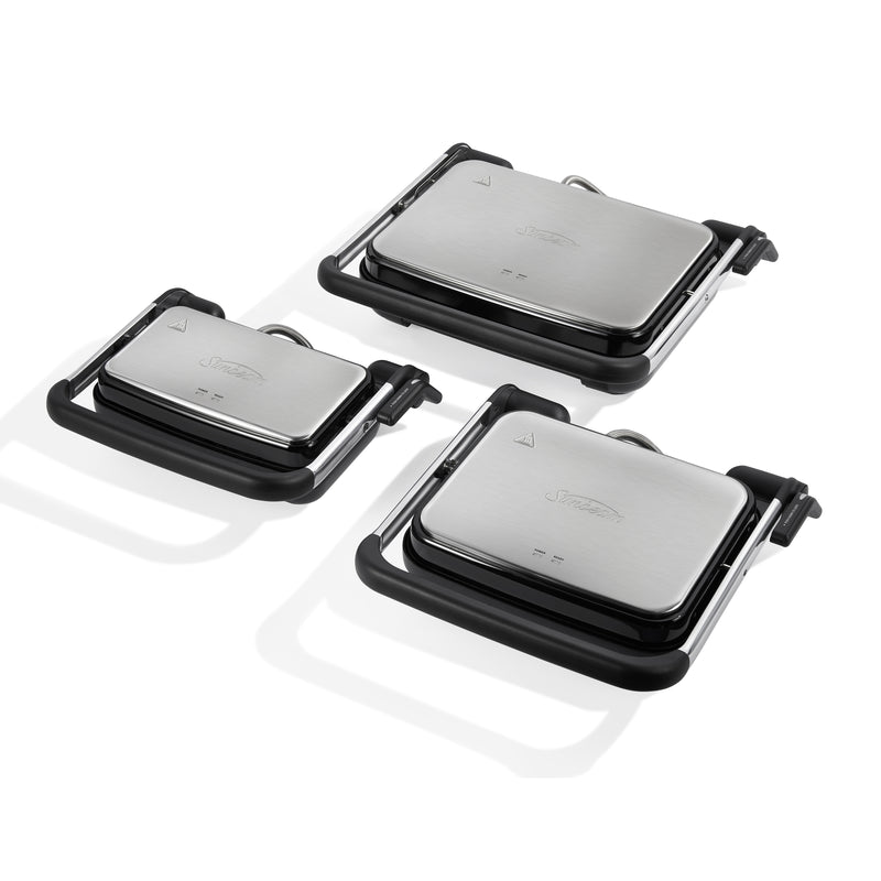 Sunbeam Cafe Style 2 Slice Sandwich Press and Grill Stainless