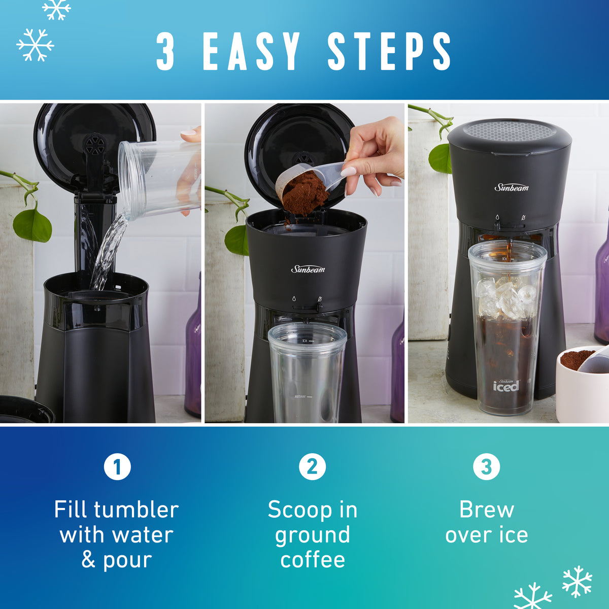 Sunbeam Iced Coffee Machine Black