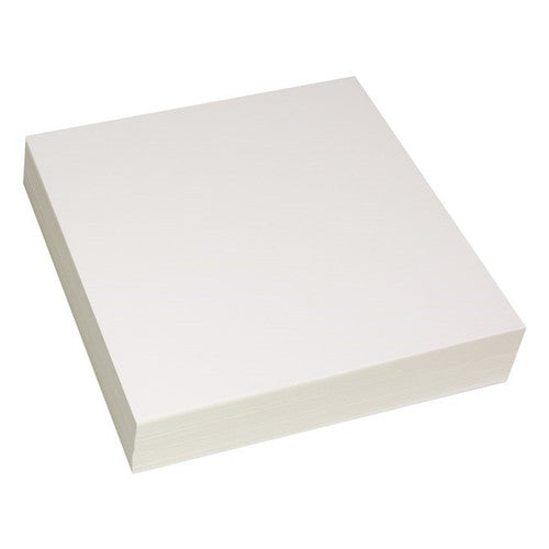 Quill Flash Cards Blank 300gsm 203 x 203mm White Pack of 100