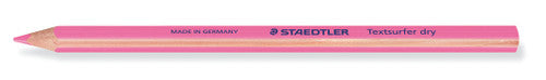 Staedtler 128 64-23 Textsurfer Dry Highlighter Pencil Pink Box 12