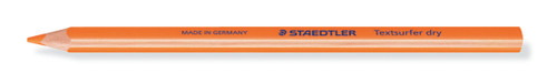 Staedtler 128 64-4 Textsurfer Dry Highlighter Pencil Orange Box of 12