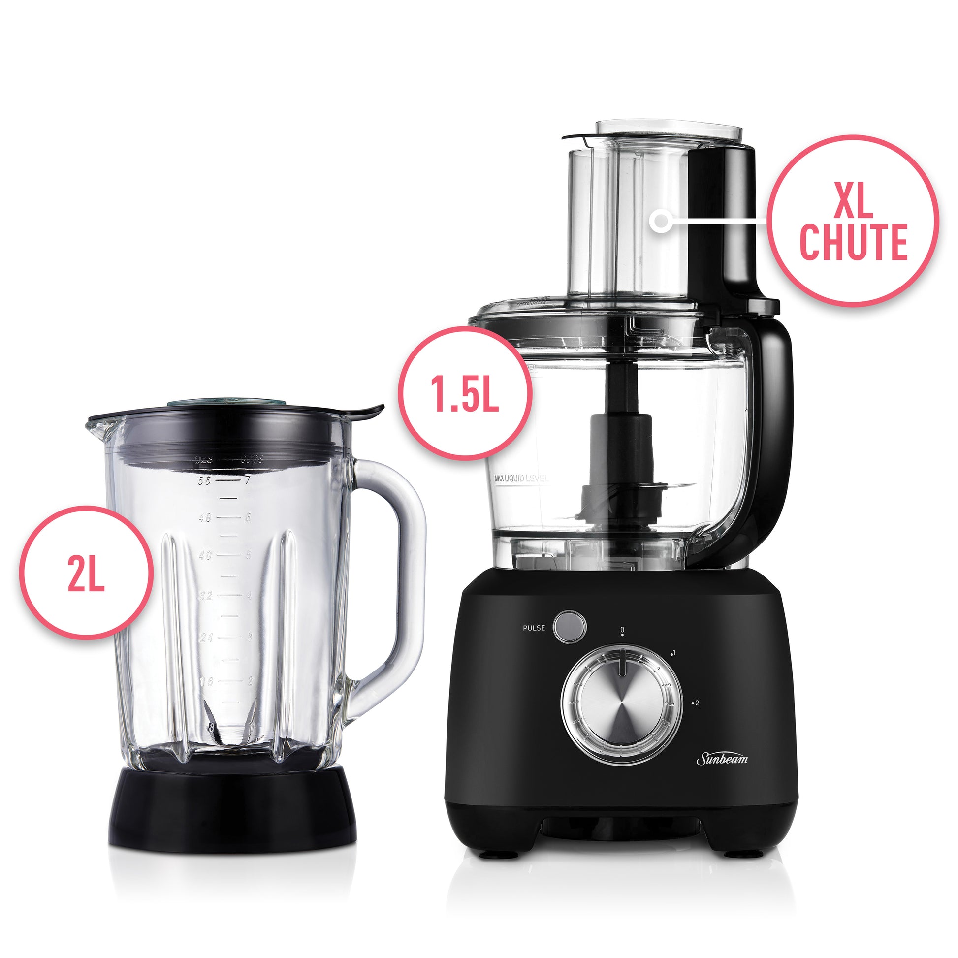 Sunbeam Multi Food Processor Plus Black