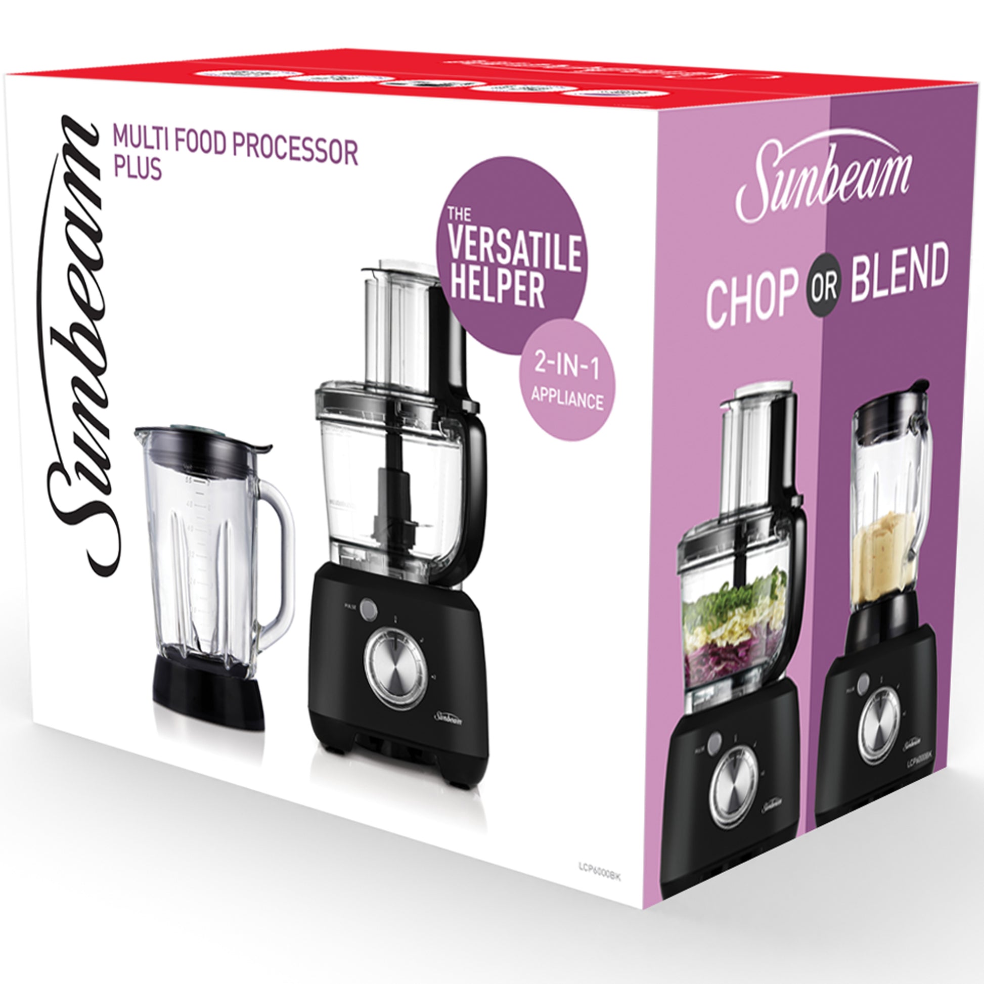 Sunbeam Multi Food Processor Plus Black