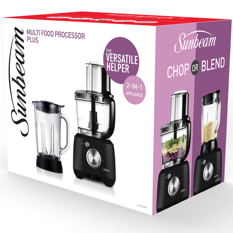 Sunbeam Multi Food Processor Plus Black