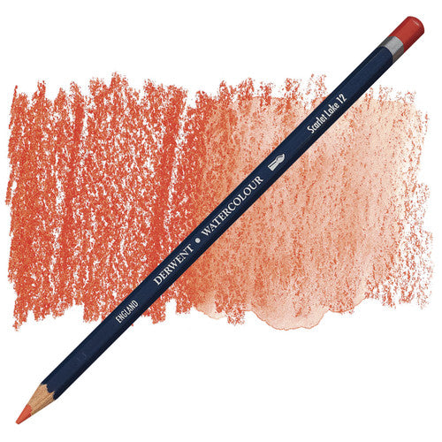 Derwent Watercolour Pencil Scarlet Lake Box of 6