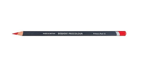 Derwent Procolour Pencil Primary Red Box of 6