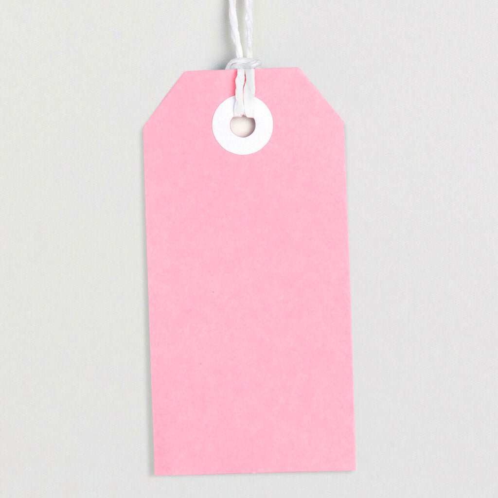 Avery Tag-It with String Size 3 Pastel Pink Pack 24 – view 2