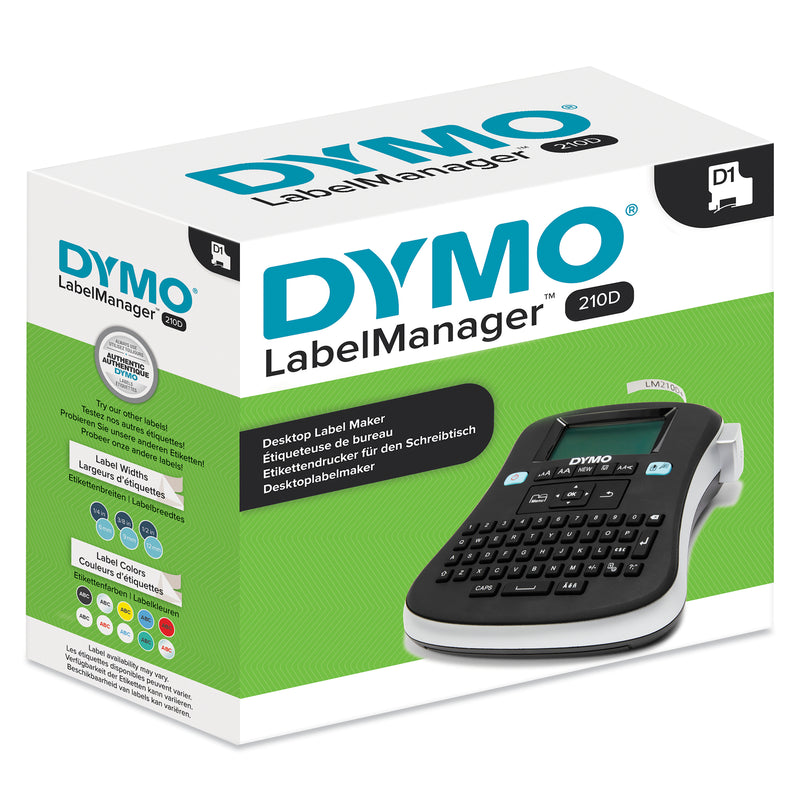 DYMO LabelManager 210D Desktop Label Maker - 3D view