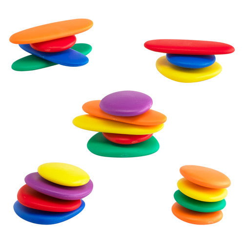Edx Education Junior Rainbow Pebbles with Cards Set