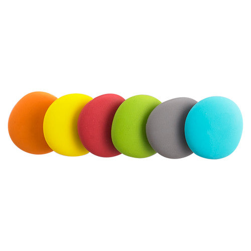 Edx Education Junior Rainbow Pebbles Earth Colours Jar of 36