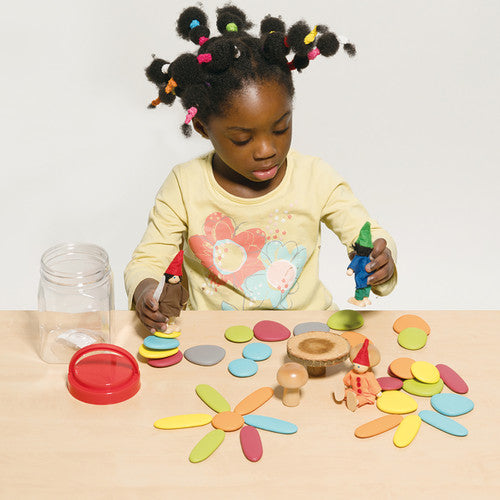 Edx Education Junior Rainbow Pebbles Earth Colours Jar of 36