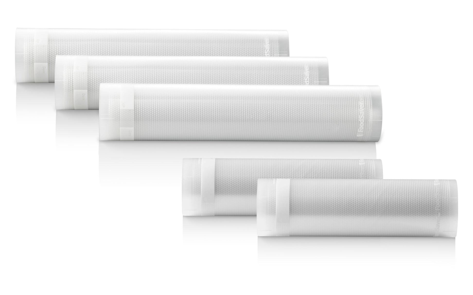 FoodSaver Variety Pack Vacuum Seal Rolls 3 x 28cm & 2 x 20cm