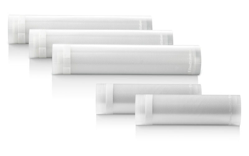 FoodSaver Variety Pack Vacuum Seal Rolls 3 x 28cm & 2 x 20cm