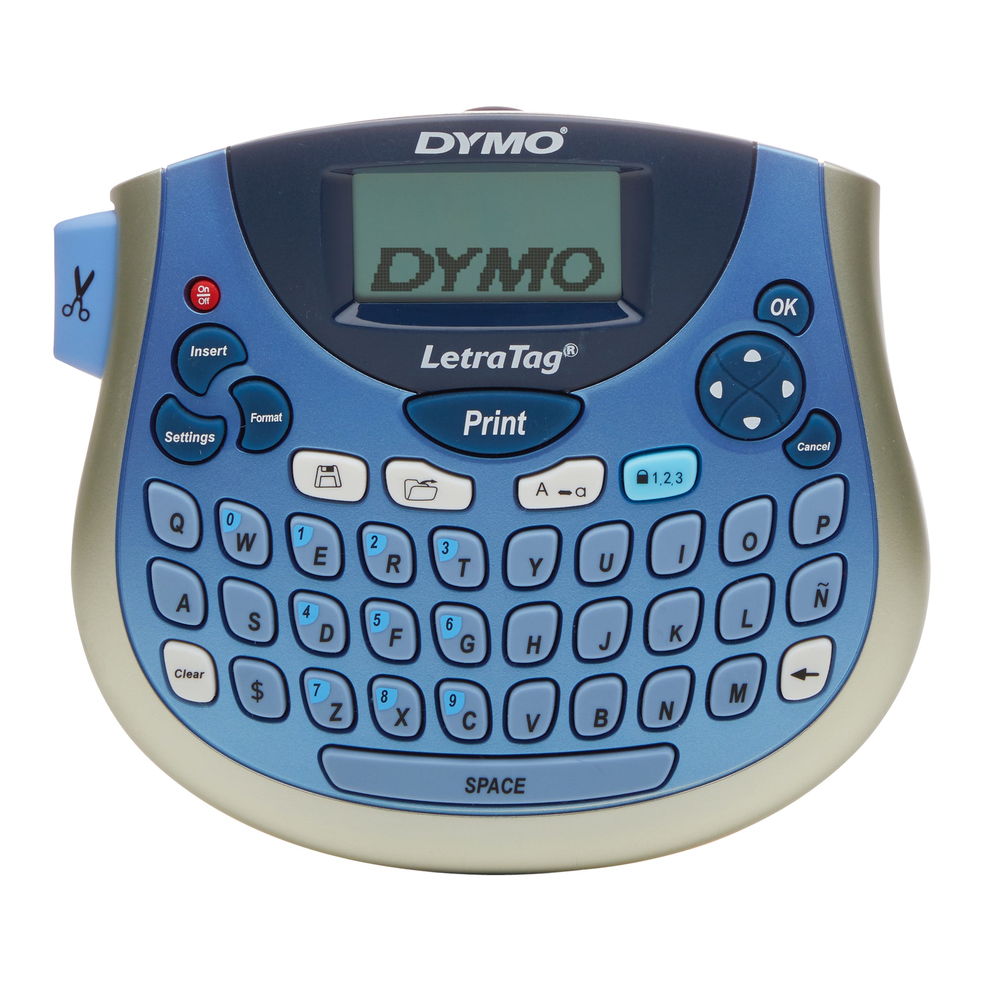 Dymo LetraTag 100T Tabletop Label Maker, Blue - product image