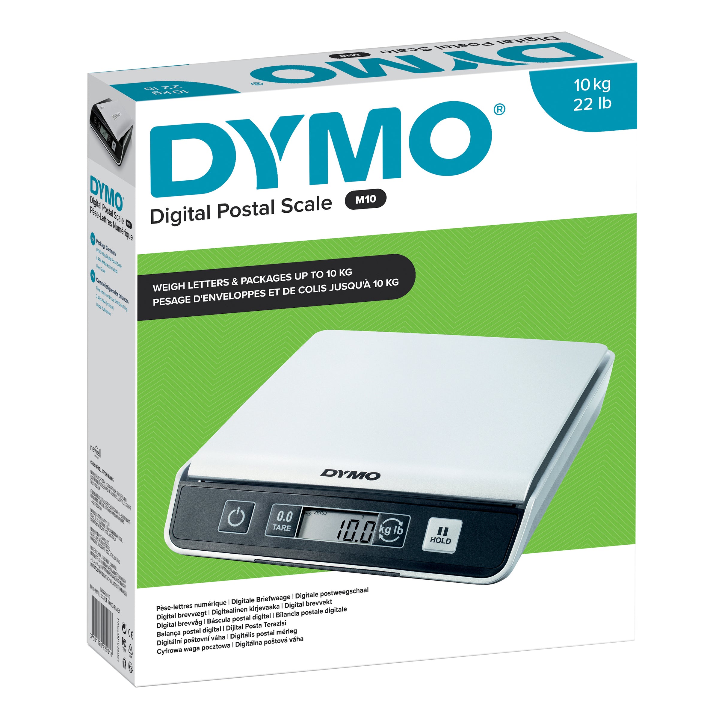 Dymo M10 Digital USB Postal Scale 10KG - 3D view