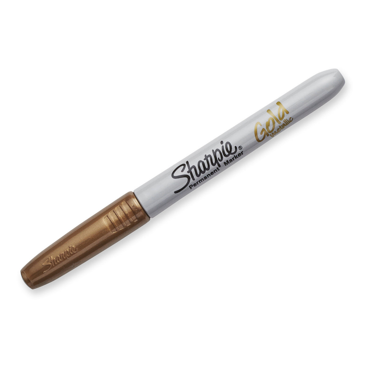 Sharpie Metallic Fine Point Permanent Marker Gold - Box of 12 - product image