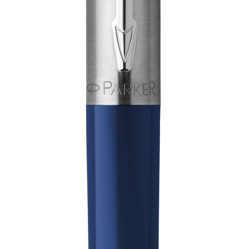 Parker Jotter Original Ballpoint Pen Navy Blue and Chrome Trim Medium Tip