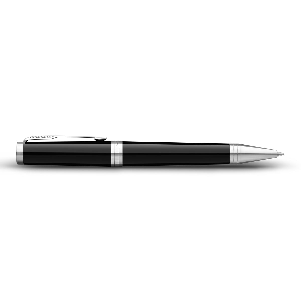 Parker Ingenuity Ballpoint Pen Black Lacquer and Chrome Trim Medium Tip
