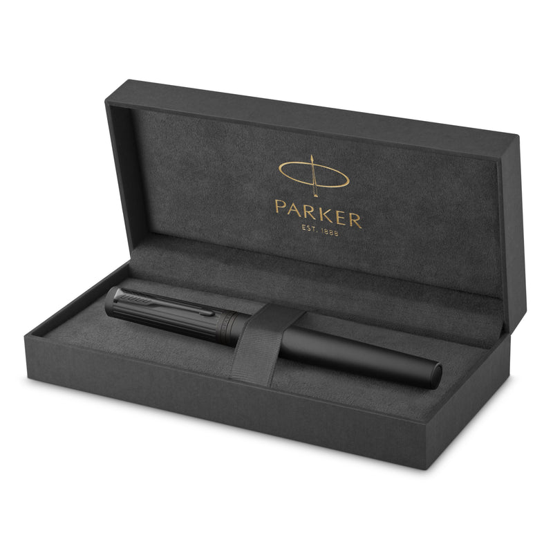 Parker Ingenuity Fountain Pen Matte Black Lacquer and Black Trim Fine Nib