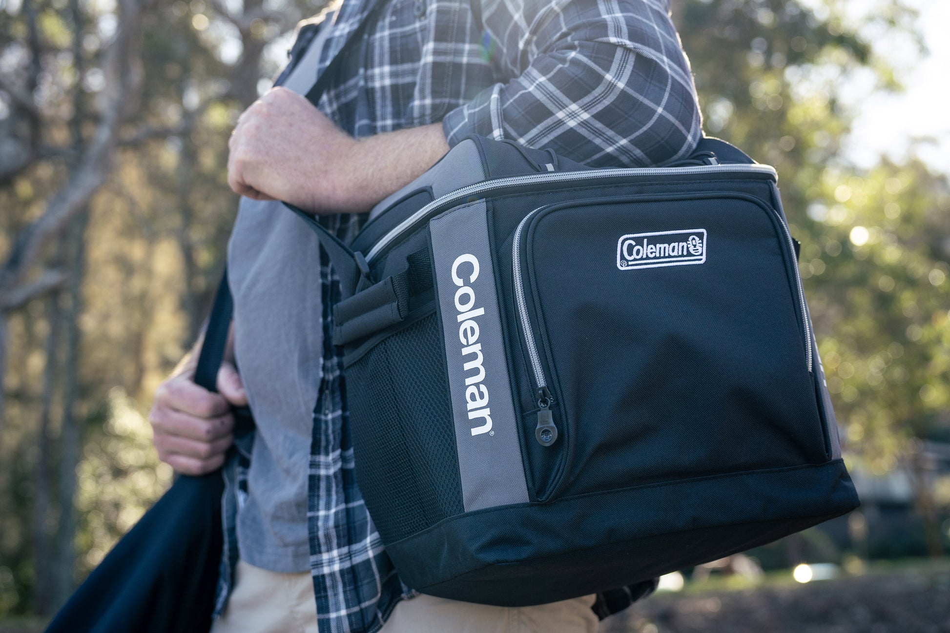 Coleman 30 Can Soft Cooler Black