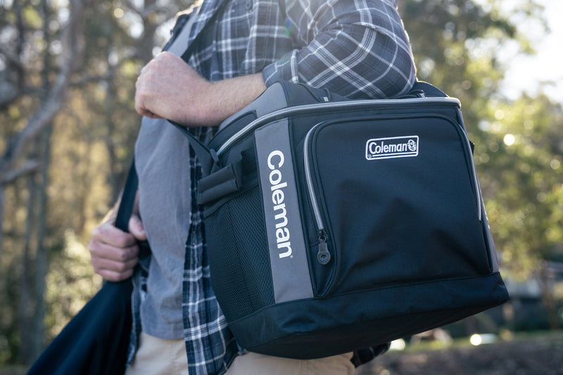 Coleman 30 Can Soft Cooler Black