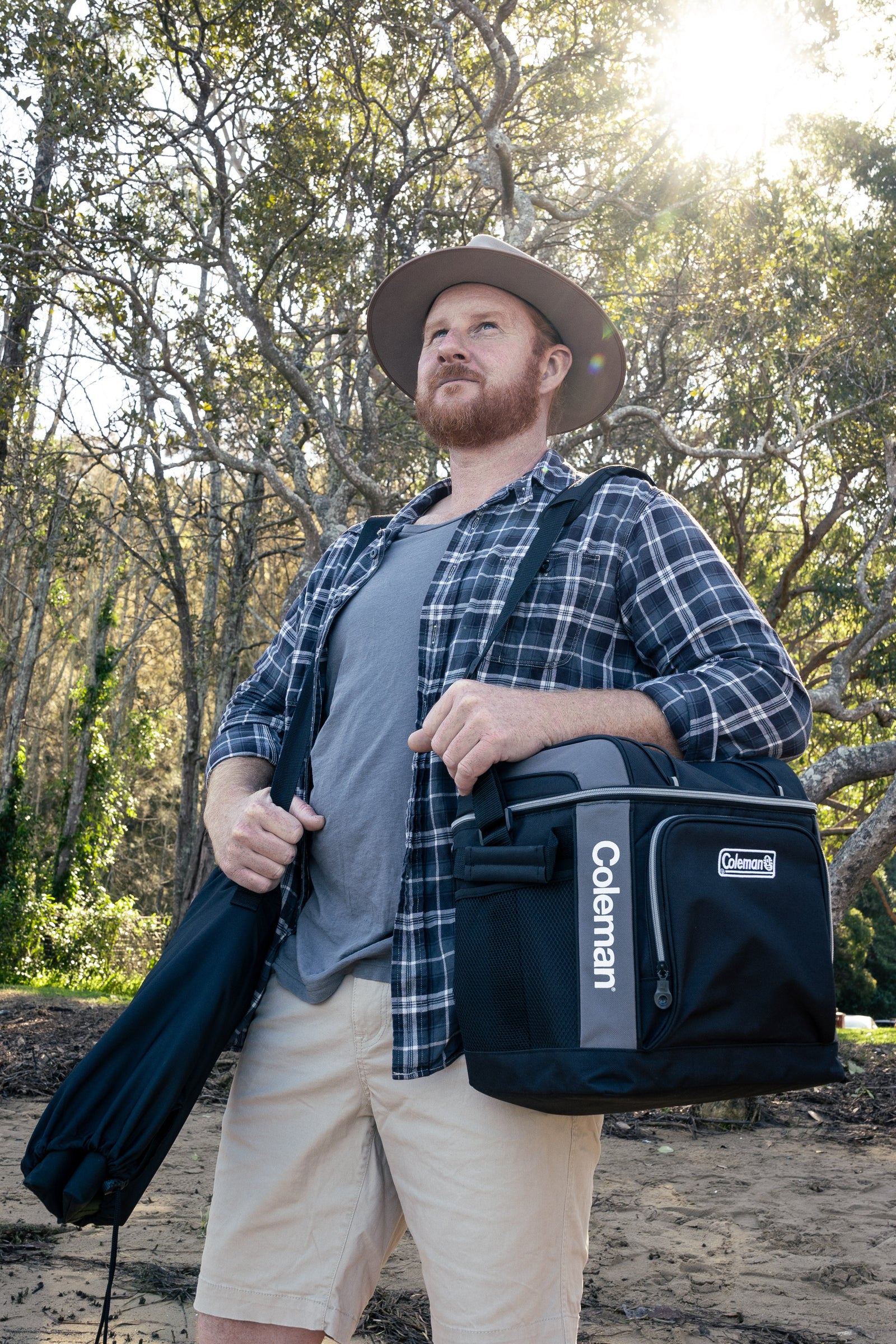 Coleman 30 Can Soft Cooler Black