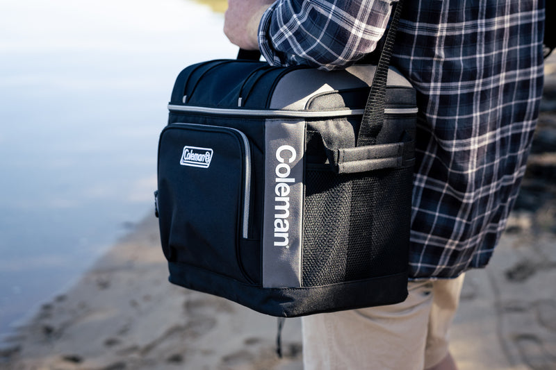 Coleman 30 Can Soft Cooler Black
