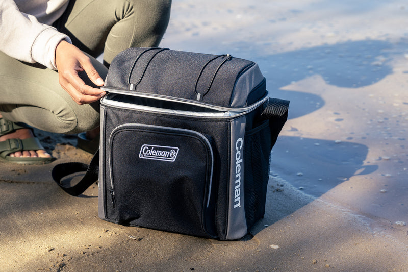 Coleman 30 Can Soft Cooler Black