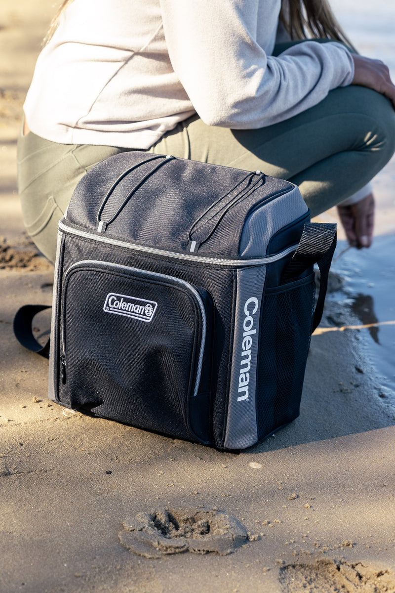 Coleman 30 Can Soft Cooler Black