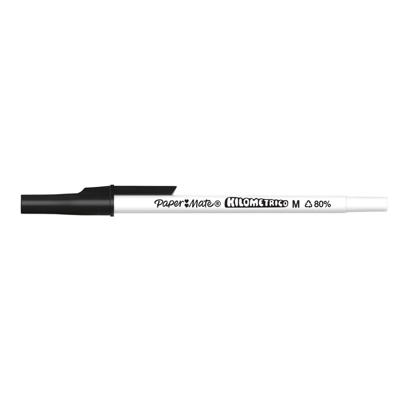 Papermate Kilometrico Ballpoint Pen 1.0mm Black Box of 50