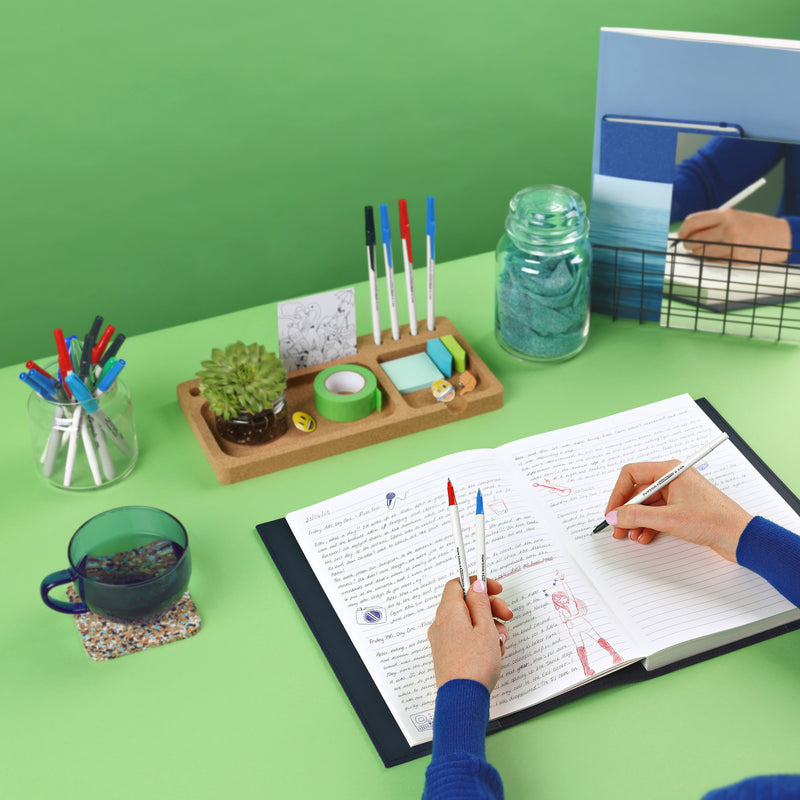 Papermate Kilometrico Ballpoint Pen 1.0mm Black Box of 50