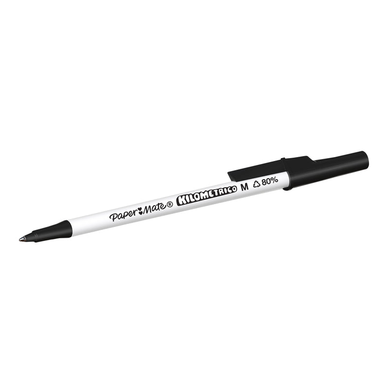 Papermate Kilometrico Ballpoint Pen 1.0mm Black Box of 50