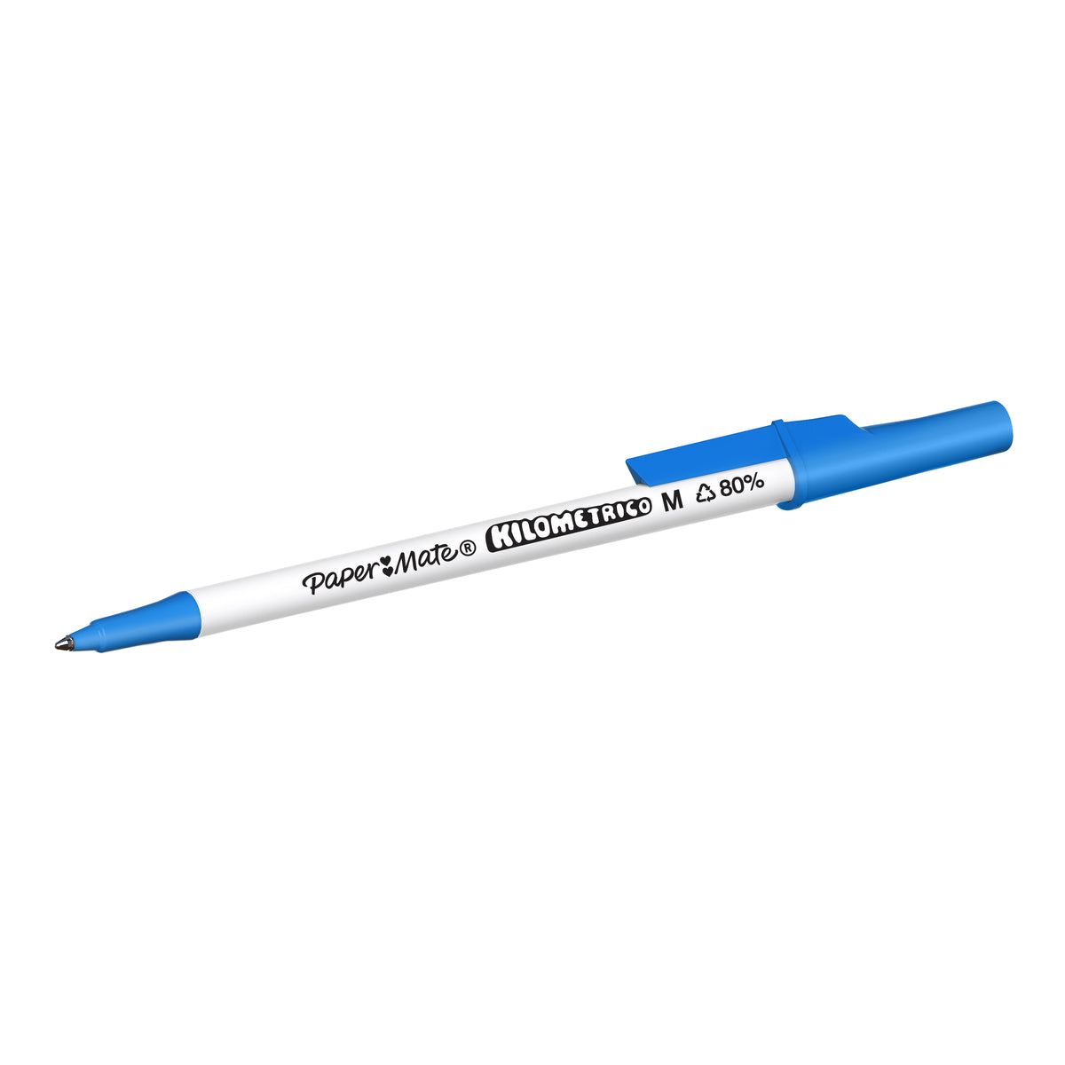 Papermate Kilometrico Ballpoint Pen 1.0mm Blue Box of 50