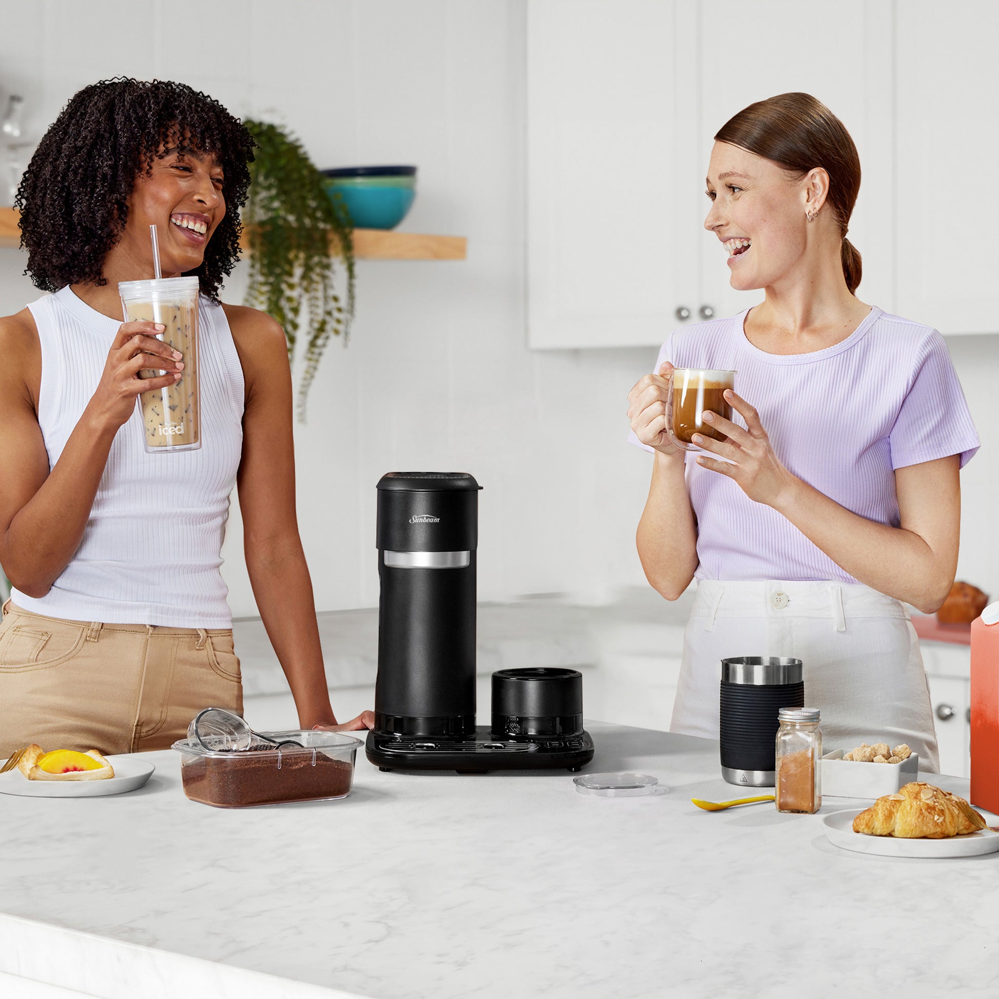 Sunbeam Iced + Hot Coffee Machine Black